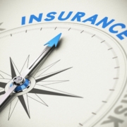 Compass pointing to insurance.